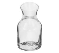 SUPVOX Jarra Pequeña para Servir Vino de Arroz y Sake, Mini Decantador de Vidrio Transparente Boca Plana, Vaso Individual para Bebida Alcohólica, Adecuado para Hogar y Restaurante