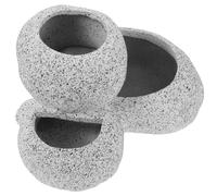 SUPVOX Jarrón Decorativo para Pecera Escondite De Cueva De Arcilla para Peces y Camarones Decoración Resistente para Acuarios para Paisaje Acuático