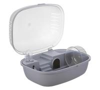 SUPVOX Jaula Portátil para Hámster De Plástico Jaula De Viaje Transpirable y para Mascotas Pequeñas Interior para Hámsters y Conejillos De Indias Diseño Funcional y
