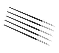 SUPVOX Juego de 15 Bolígrafos para Decoración de Uñas Punta de Silicona de Color Claro, Material de Silicona y Acrílico, Herramienta Fácil de Usar para Nail Art en Salones de Belleza