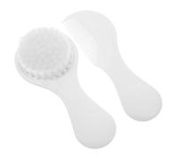 SUPVOX Juego de 2 Cepillos de Plástico Cerdas Suaves para Masaje Relajante del Cuero Cabelludo y Cuidado del Cabello Blanco, Adecuado para Recién Nacidos y Niños Pequeños