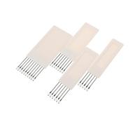 SUPVOX Juego de 4 Peines de Transferencia de Agujas para Máquina de Tejer de 4,5 Mm, Accesorio de 5 y 7 Agujas en Plástico Duradero para Proyectos de Costura y Tejidos Textiles