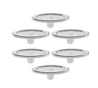 SUPVOX Juego de 6 Piezas Llave para Mecanismo de Caja de Música de Cuerda, Estándar, Longitud 10mm, Metal Plateado, Accesorios para Reparación y Bricolaje de Caja Musical, Tempo