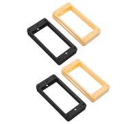 SUPVOX Juego de 8 Anillos Planos para Pastillas Humbucker de Guitarra Eléctrica de 6 Cuerdas, Marco de Plástico Resistente al Desgaste, 5x5 Mm, Accesorios para Montaje y