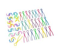 SUPVOX Juego de Clips de Bobina y Fijadores de Plástico para Máquina de Coser, 50 Piezas (25 Clips Bobina 25 Fijadores), Accesorios para Organizar y Almacenar Carretes de Hilo en Costura