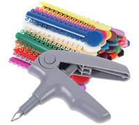 SUPVOX Kit De Ligaduras Dentales De Plástico Para Con Material Médico Seguro Uso Profesional Alta Estabilidad De Color 2.55X0.78X0.51In
