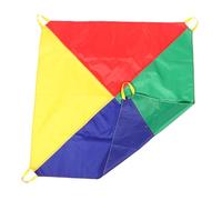 SUPVOX Juego De Paraguas De Rainbow Paracaídas De Juego Infantil Juguete De Paracaídas para Juego Cooperativo para Jardín De Infantes Juego De Paracaídas Cooperativo Paño