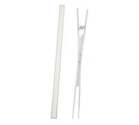 SUPVOX Juego de Pinzas de Nylon Blanco para Afinación de Piano con Clip de Silencio y Estuche, Herramienta Profesional para Reparación y Ajuste de Cuerdas