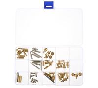 SUPVOX Juego de Pirograbado 53 Piezas, Puntas de Soldador para Quemar Madera, Herramienta Profesional para Grabar Artesanías, Kit de Pluma Pirograbadora Resistente al Calor y Desgaste,