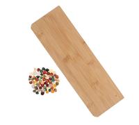 SUPVOX Juegos para Tablero De Ajedrez De Piedra Tablero De Juego De Canicas para Interior