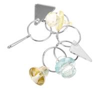 SUPVOX Juguete De Espejo para Loros Espejo para Pájaros Colgante Juguete para Jaula De Loros Decorativo Suministros