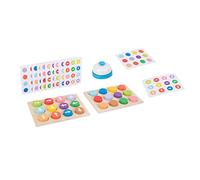 SUPVOX Juguete de Flechas de Madera para Educativo de Dirección y Color Estimula Coordinación Mano-Ojo y Pensamiento Independiente Regalo para Niñas de Edad Temprana