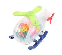 SUPVOX Juguete De Helicóptero Eléctrico Portátil para Niño Niña Luminiscente Juguete De Aprendizaje para Bebés Diseño De con Material Seguro y Duradero para Desarrollo Infantil