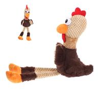 SUPVOX Juguete Interactivo para Perros Diseño De Gallina Juguete De Morder para Entrenamiento y Diversión Al Aire para Mascotas Que Necesitan Consumir Energía y Jugar Solas