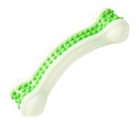 SUPVOX Juguete Masticable para Perros Cachorros y Medianos Hueso Sabor a Carne Nylon y Caucho Tamaño Pequeño para Uso Interior y Eliminación del Hábito De Morder