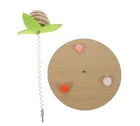 SUPVOX Juguete para Gatos con Varita y Cabezas de Repuesto Diversión y Ejercicio para Gatos de Interior Estimula el Comportamiento Natural y Reduce el Estrés