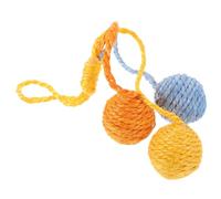 SUPVOX Juguetes Interactivos para Gatos De Interior Juguete De Sisal para Atrapar Gatos para Jugar Y Entrenar A