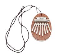 SUPVOX Kalimba de Dedo de Notas con Cuerda Colgante Mini Piano de Pulgar Portátil para Principiantes Instrumento Musical de Madera Duradero Color Aleatorio Color Aleatorio