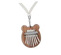 SUPVOX Kalimba Portátil de Notas Piano de Pulgar de Premium Marrón Instrumento Musical de Dedo con Sonido y Preciso Fácil de Transportar para Principiantes y Amantes