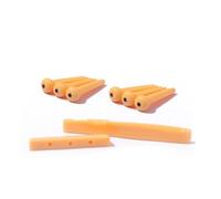 SUPVOX Kit Completo De Accesorios De Guitarra Puente y Cejuela Clavijas De Guitarra Resistente y Duradero