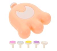 SUPVOX Kit Cortaúñas Eléctrico para Ñiño Rosa, Lima de Uñas Eléctrica Silenciosa con 5 Cabezales, Set de Manicura Infantil Seguro y Multifuncional para Recién Nacidos y Pequeños