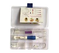 SUPVOX Kit de agujas de punzón de bordado, juego de pluma de bordado, herramientas de costura