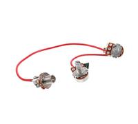 SUPVOX Kit de Cableado para Guitarra Eléctrica con Potenciómetros de Interruptor de Vías y Jack Metálico para Control de Instalación Rápida y Compatible con Diversos Modelos de