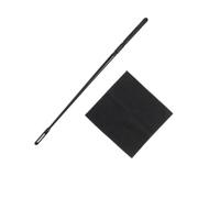 SUPVOX Kit de Limpieza para Flauta Travesera y Piccolo Bastón y Paño de Microfibra Duradero Accesorio Portátil para Mantenimiento y Cuidado de Instrumentos de Viento
