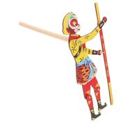 SUPVOX Kit de Marionetas de Sombra Chinas DIY de Figuras de Personajes Leyenda de Viaje al Oeste Material Manualidades Educativo para Accesorios Completos Ligero y Portátil