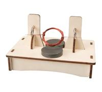SUPVOX Kit de Motor de Corriente Continua para Niños Juguete de Madera para Científico Educativo de Bricolaje Juguete de Aprendizaje 1 Juego
