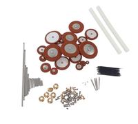 SUPVOX Kit de Reparación para Saxofón Alto en Color Aleatorio Agujas de Resorte Almohadillas de Piel de Oveja, Tornillos Metálicos y Accesorio DIY para Mantenimiento y Reemplazo