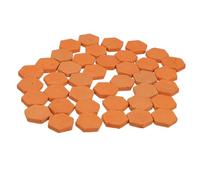 SUPVOX Ladrillos Miniatura 1:16 para Construcción Infantil, 80 Piezas De Arcilla Roja, Microbloques Realistas para Manualidades DIY, Decoración De Micropaisajes y Juegos Educativos