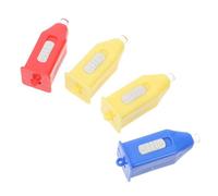 SUPVOX Lámpara de Prueba Antirreflejo Luz Azul 4 Piezas Luz de Detección Plástico para Gafas Colores Aleatorios Portátil para Inspección Visual Color Aleatorio