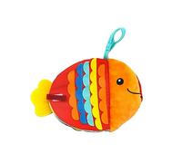 SUPVOX Libro De Educativo Para Bebés Meses Juguete De Animales Cognitivos Seguro y Suave Con Integrado Para Aliviar Encías Diseño y Lavable Para Primeros Aprendizajes y Desarrollo Tempran