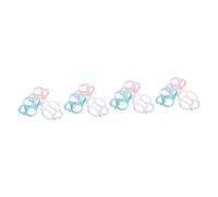 SUPVOX Mango De Botella Mango De Biberón De Silicona Soporte Para Botellas Infantil Manija De La Botella De Leche Soporte Para Botella De Leche Gel De Sílice 3 Piezas X 4