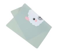 SUPVOX Mantel Individual De Silicona Antideslizante Multifunción Para Comedor Vajilla Infantil Mantel Individual Dibujos Animados Infantil De Silicona