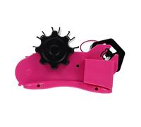 SUPVOX Máquina Cortadora de Cinta Adhesiva Semiautomática Color Rosa Fucsia para Sellado y Corte de Bolsas de Plástico Ligera y Compacta 1 Unidad Adecuado para Embalaje y