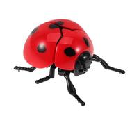 SUPVOX Mariquita Figura De Mariquita Fiesta De Cuerda Mariquitas Pequeñas De Cuerda Linda Mariquita Cognitiva De Cuerda Mariquita Temática De Cuerda Mini Mariquitas Modelo Plástico Rojo