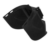 SUPVOX Máscara de Soldadura de Aluminio y Plástico Negro Visor de Gran Campo de Visión Recambio Rápido para Soldadores Uso en Soldadura y Distintos Entornos