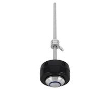 SUPVOX Maza de Pedal para Bombo Cabezal Redondo de Goma Azul, Eje Metálico Antideslizante, Accesorio para Batería Profesional, Ajuste Seguro para Batería y Percusión, Práctica Silenciosa