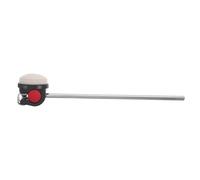 SUPVOX Mazo de Pedal para Bombo Rojo de 8 Pulgadas con Cabeza de Aleación y Fieltro Duro, Batidor de Instrumento de Percusión de Repuesto, Accesorio Preciso y Duradero para Uso