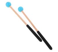 SUPVOX Mazos de Percusión para Marimba y Xilófono con Empuñadura de Madera y Cabeza de Goma, Diseño Ergonómico sin Fatiga, Adecuado para Uso en Casa y Aula Educativa