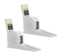 SUPVOX Medidor de Altura Retráctil para Pared 200 CM 2 Piezas Regla Metálica con Cinta Métrica para Medir Estatura Bebés Instrumento de Medición Corporal Preciso y Portátil