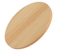 SUPVOX Mesa de Comedor Redonda de Madera Maciza 30 Cm Tablero de Mesa Grueso para Reemplazo Encimera Circular Escritorio de Oficina y Uso en Hogar o Jardín