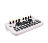 SUPVOX Mezclador Dj Inalámbrico con Efectos de Sonido Consola Digital de Mezcla para Streaming y Estudio Musical Equipo Profesional para Karaoke y Actuaciones
