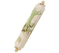 SUPVOX Mezuzá Decorativa de Metal Artesanal Pergamino Sagrado, Adorno Religioso para Puerta de Casa, Decoración Mezuzá Judía Tradicional para Hogar y Lugar de Culto