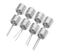 SUPVOX Micrófono De Condensador Electret 6050, Captador De Micrófono Electret 8 Piezas, Sensor Ultrasónico para Sistemas De Seguridad, Alta Sensibilidad para Vigilancia Hogar y Oficina