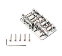 SUPVOX Mini Cuerdas Con Puente Estilo Vintage Material Metalico Para Guitarra Incluye Tornillos y Llave