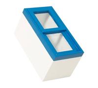 SUPVOX Mini Frigorífico Decorativo de Madera para Casa de Muñecas Horizontal Seguro y Detallado Juguete Pequeño para Simulación y Infantil