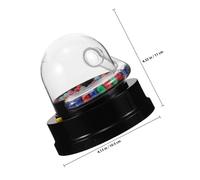 SUPVOX Mini Máquina Eléctrica de Lotería Portátil para Fiesta con Bolas de Plástico Divertido y Duradero para Selección de Números Reuniones y Actividades Recreativas